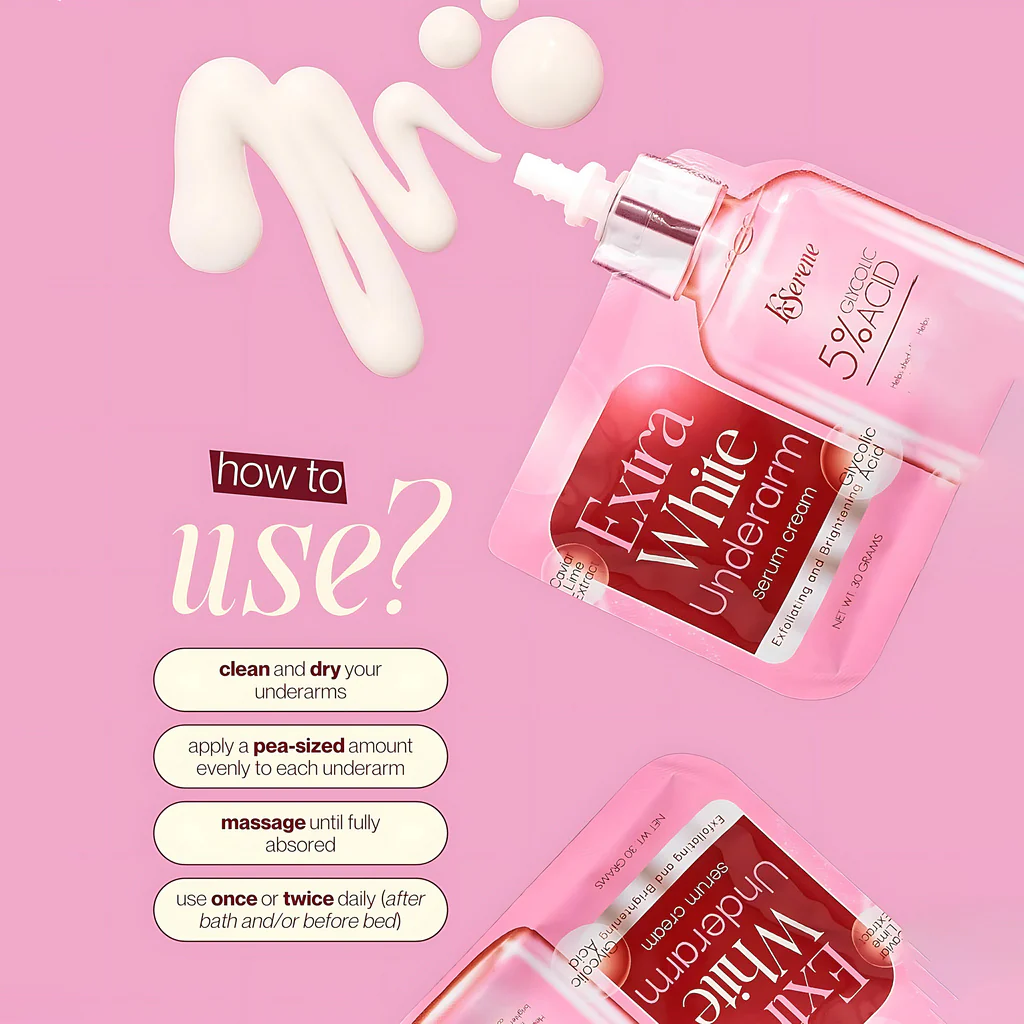 KSerene Extra White Underarm Serum Cream - 30g