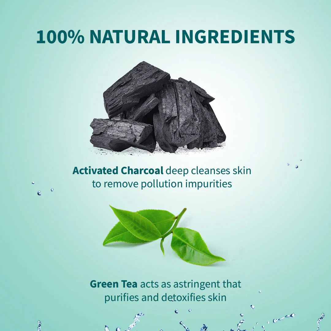 Himalaya Deep Cleansing Charcoal Face Wash - 100ml