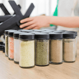 Convenient 18 Jar Rotating Spice Rack Organizer
