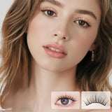 Cover Up Pre-Glued 3D Cluster Eyelashes A-1