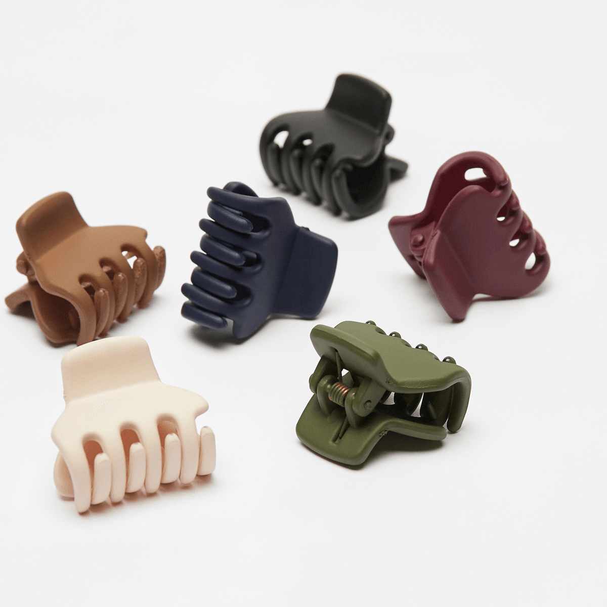 Unique Design Hair Claw Clips - 12 Pcs (C111)