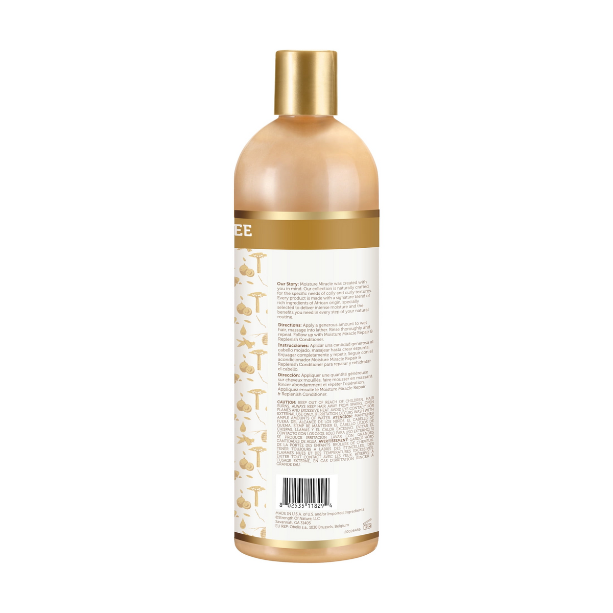African Pride Moisture Miracle Honey & Coconut Oil Shampoo - 473ml