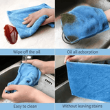 Premium Microfiber Reusable Cleaning Cloth - 1 Pcs