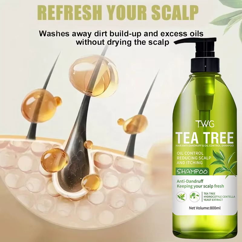 TWG Anti-Dandruff & Oil Control Tea Tree Shampoo - 800ml