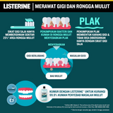 Listerine Zero Antiseptic Mouthwash - 500ml