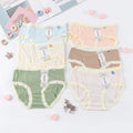 Women's Breathable Cotton Briefs 3Pcs Set #D16