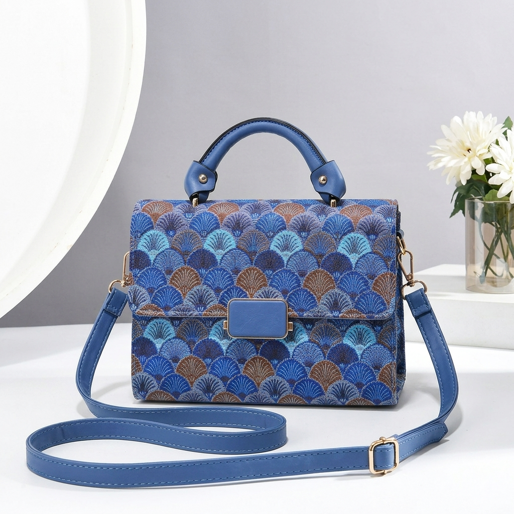 Women's Retro Design Crossbody Shoulder Handbag - CB15015