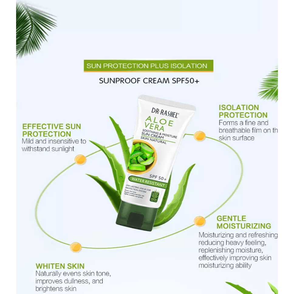 Dr.Rashel Aloe Vera Sun Cream SPF 50+ - 60g