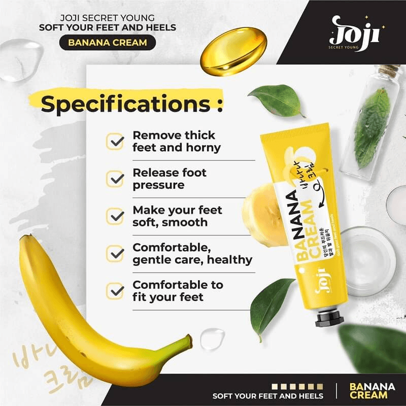 Joji Soft Your Feet & Heal Banana Cream - 50g