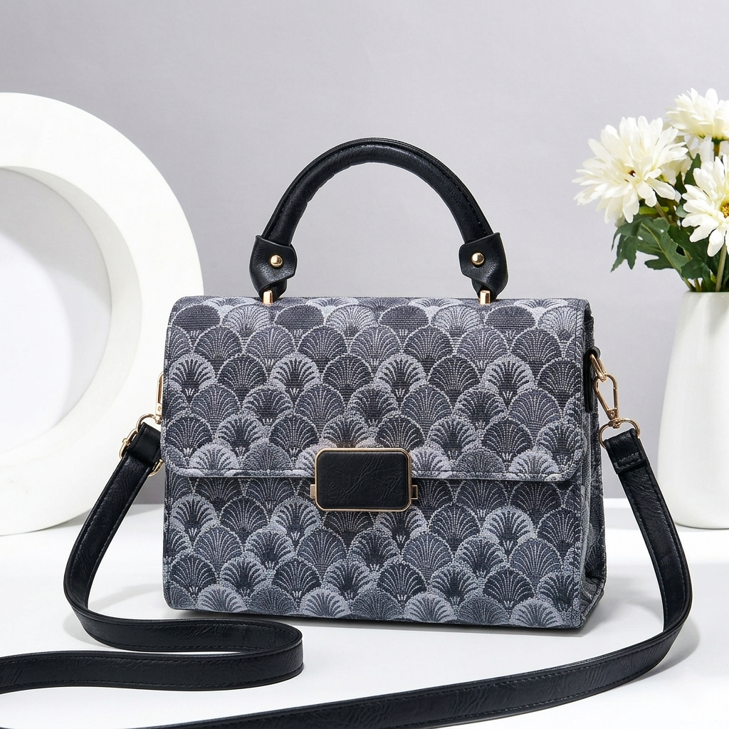 Women's Retro Design Crossbody Shoulder Handbag - CB15015