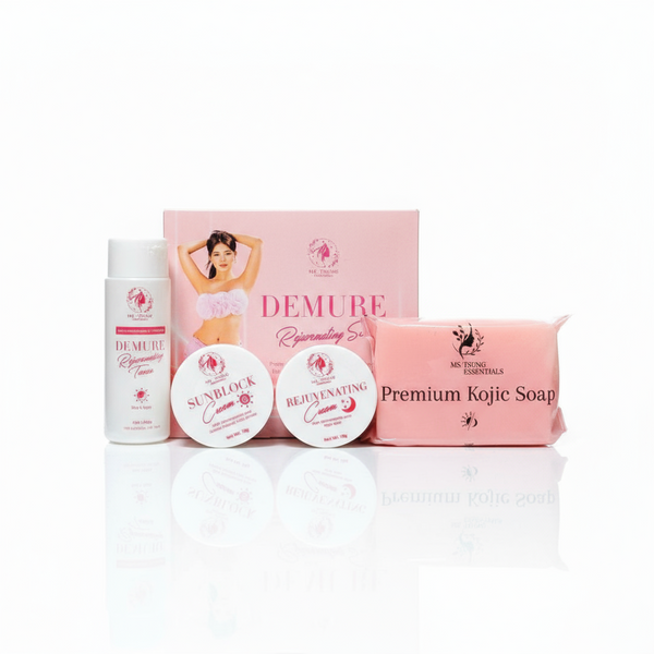 مجموعة تجديد البشرة من السيدة تسونغ ديمور