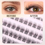Cover Up Pre-Glued 3D Cluster Eyelashes A-1