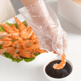 Disposable Plastic Gloves - 100 Pcs