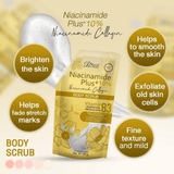 مقشر الجسم Perfect Beauty Niacinamide Plus+ 10% Collagen - 350 جرام