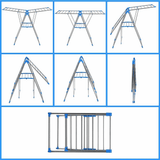 Stainless Steel Foldable Cloth Drying Rack