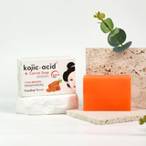 Guanjing Beauty Kojic Acid & Carrot Soap For Face & Body - 120g