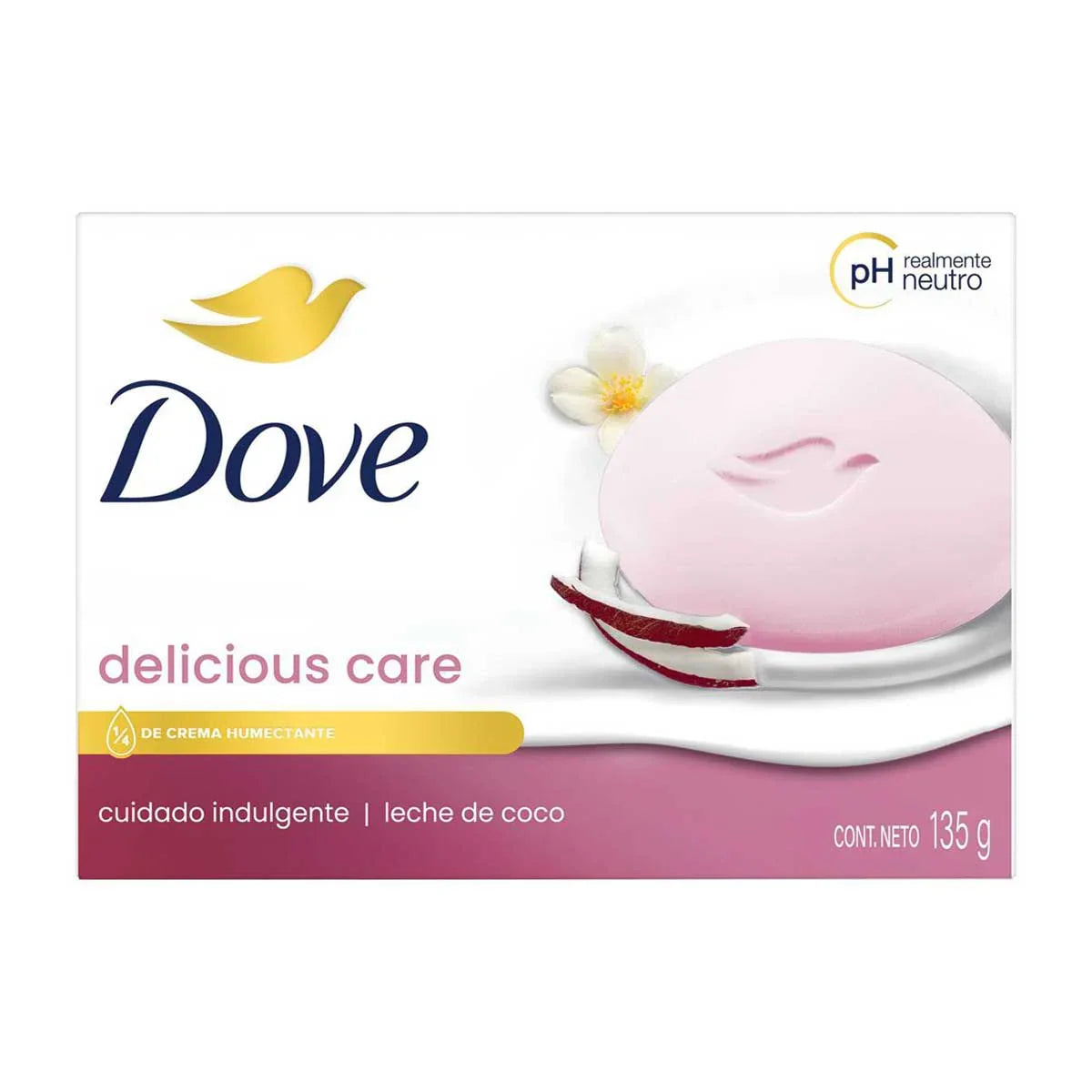 Dove Delicious Care Coconut Milk Beauty Soap - 135g