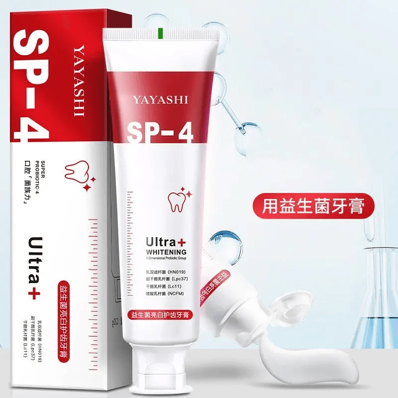 Yayashi SP-4 Ultra + Brightening Probiotic Toothpaste - 120g