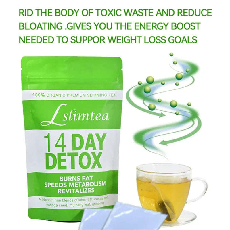 Original 100% Organic Herbal Slimtea - 14 Bags
