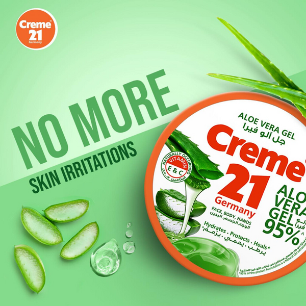 Creme 21 Moisturizing 95% Aloe Vera Gel - 300ml