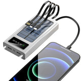 بنك طاقة محمول سريع الشحن بالطاقة الشمسية 20000 مللي أمبير/ساعة