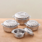 Double-Deck Heat Preservation Fresh Box Food Container Pot Set - 4Pcs