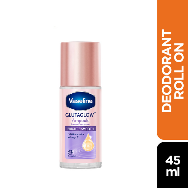 Vaseline Glutaglow Bright & Smooth Ampoule Serum Deodorant - 45ml