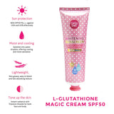 Cathy Doll L-Glutathione Magic Cream Sunscreen SPF 50 PA+++ - 60ml