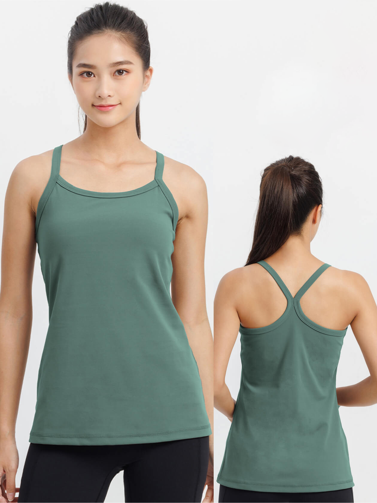 Women's Camisole Sports & Gym Fitness Top - 2641#