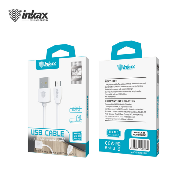 inkax Micro USB Cable CK-60
