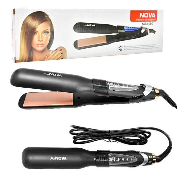 Nova Ceramic Plate Professional Hair Straightener SX-8009