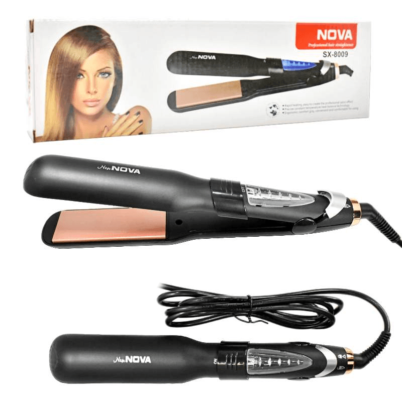 Nova Ceramic Plate Professional Hair Straightener SX-8009
