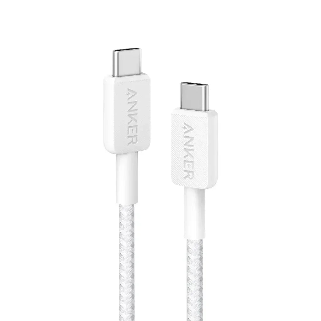 كابل أنكر الأصلي للشحن السريع من نوع USB C إلى USB C بطول 6 أقدام - 322