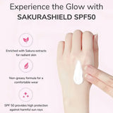 Laikou Japan Sakura Brightening Sunscreen SPF50 PA+++ - 50g