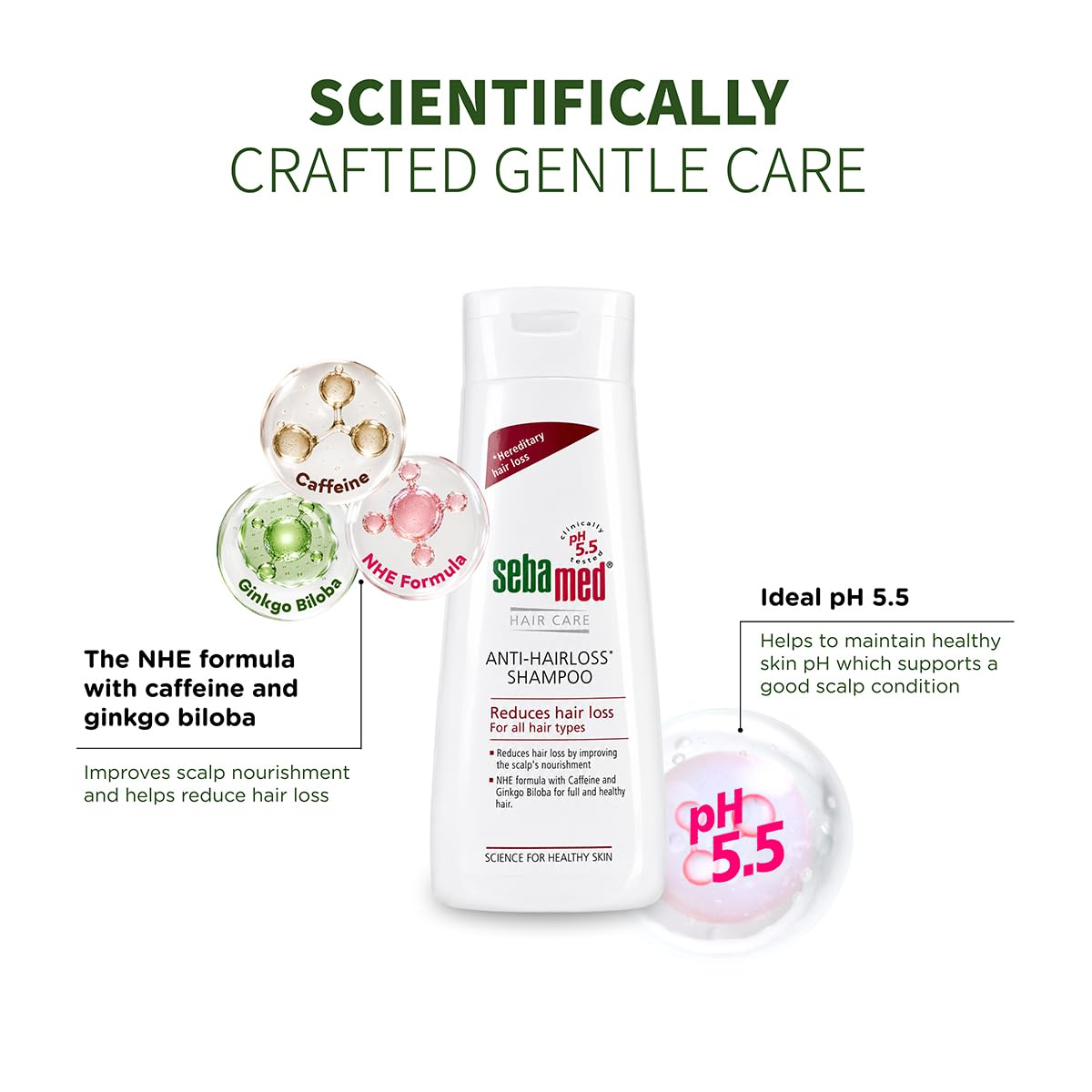 Sebamed Anti-Hairloss Shampoo - 200ml (Germany)