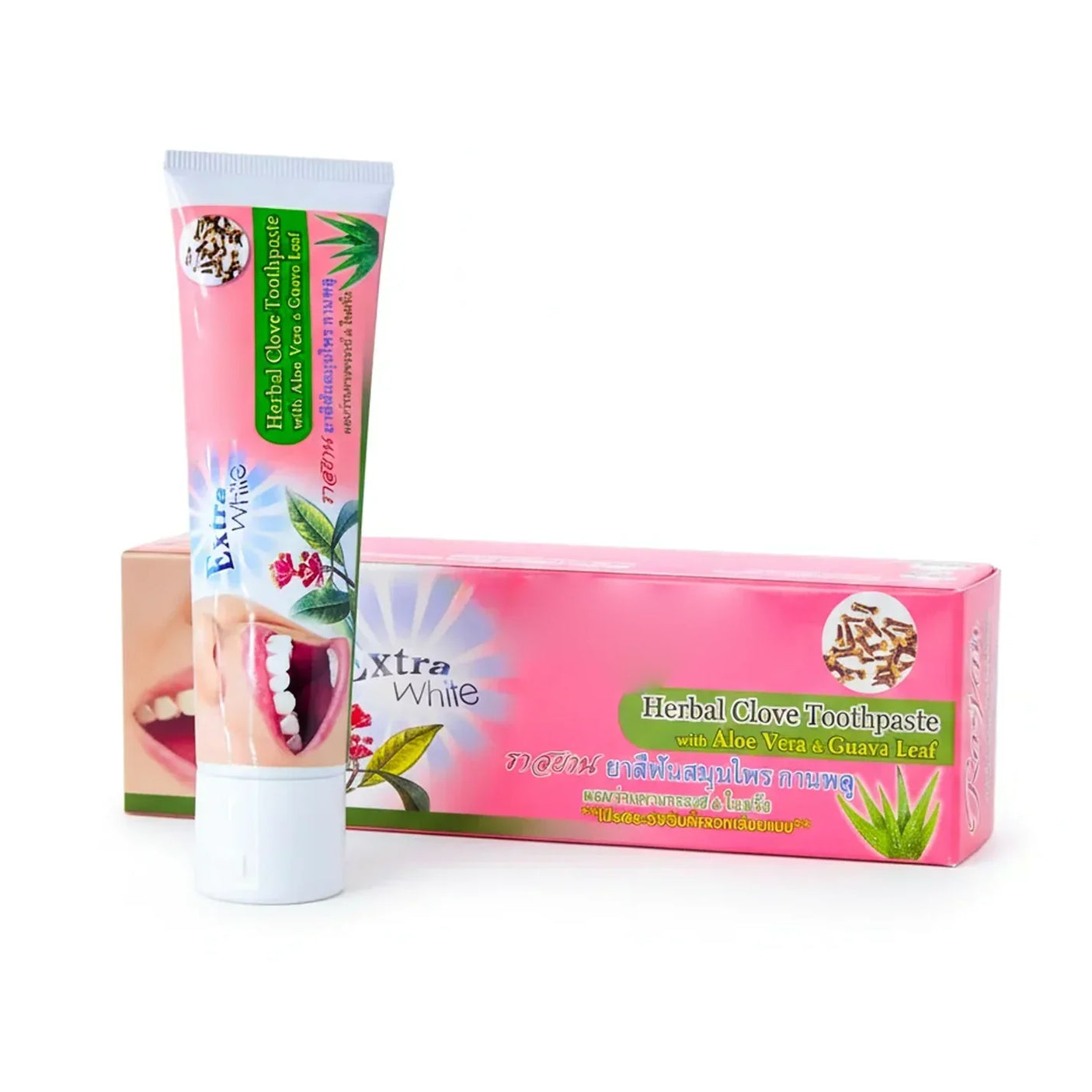 Rosyon Extra White Herbal Clove Toothpaste - 100g (Thailand)
