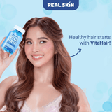 Real Skin Vita Hair Gummies For Hair Nail & Skin