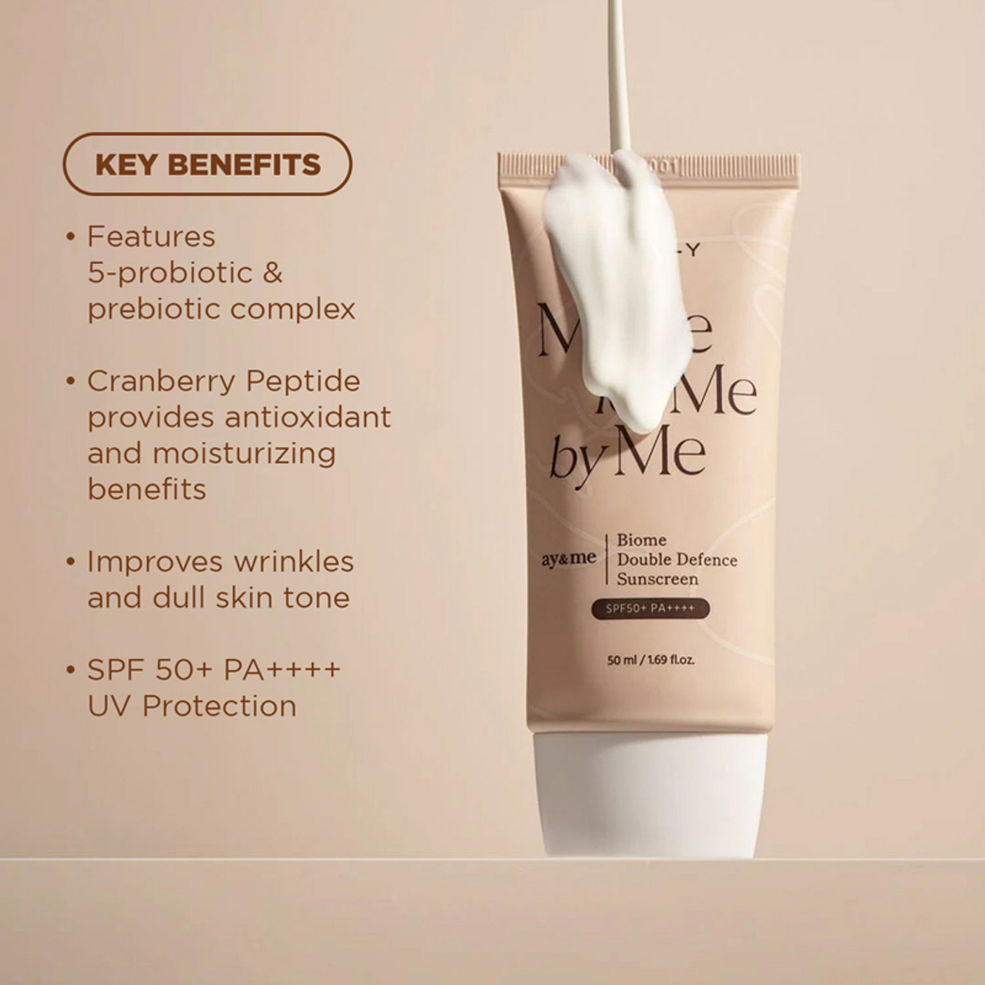 AXIS-Y Biome Double Defense Sunscreen SPF50+ PA++++ - 50ml