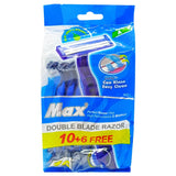 Max Women's Double Blade Razor - 16 Pcs