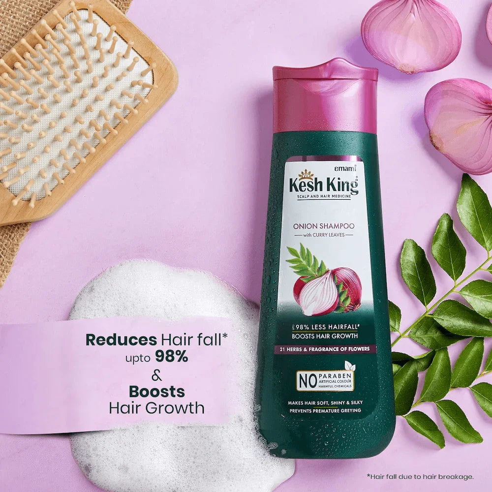 Kesh King Ayurvedic Herbal Onion Shampoo - 200ml