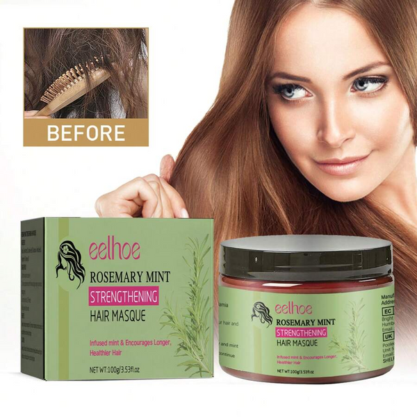 Eelhoe Rosemary Mint Strengthening Hair Masque - 100g