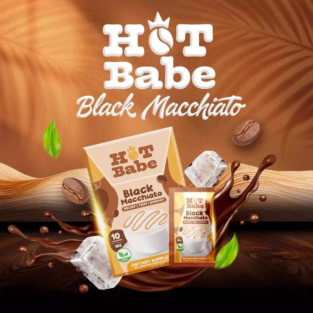 Hot Babe Black Macchiato - 180g