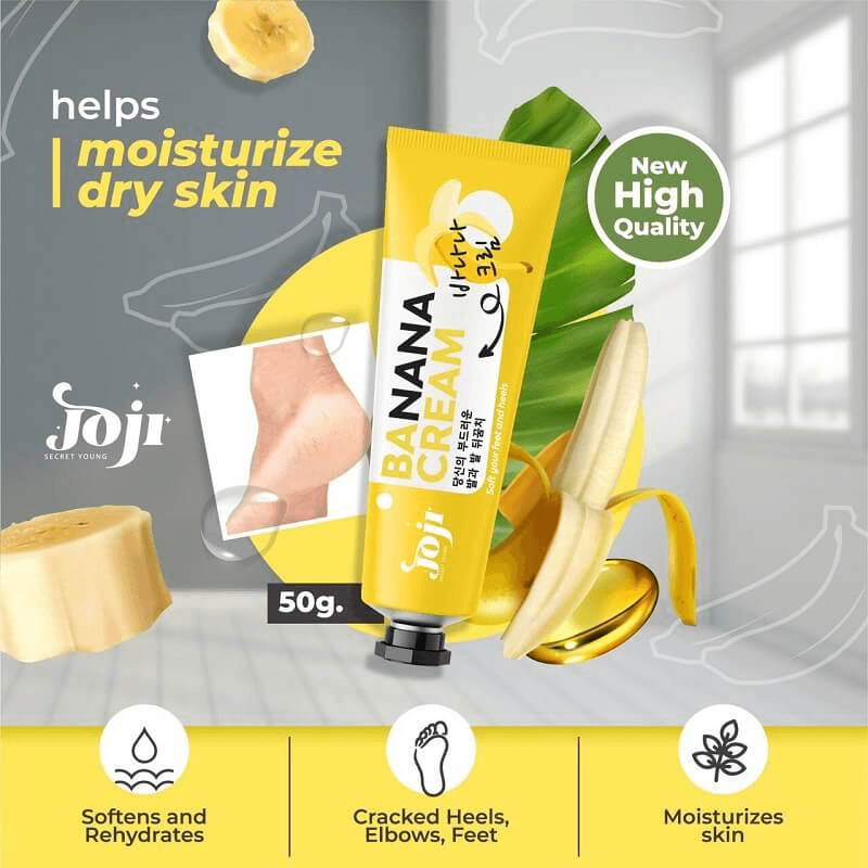 Joji Soft Your Feet & Heal Banana Cream - 50g