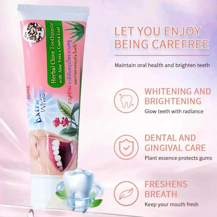 Rosyon Extra White Herbal Clove Toothpaste - 100g (Thailand)
