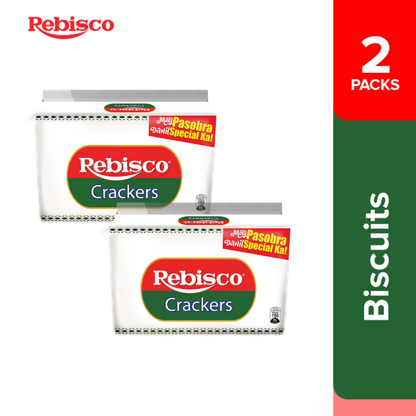 Rebisco Crackers Plain Pack of 10 x 33 gm (1+1)  Offer