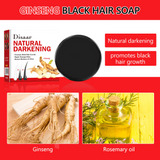 Disaar Ginseng Natural Darkening Black Shampoo Bar - 100g