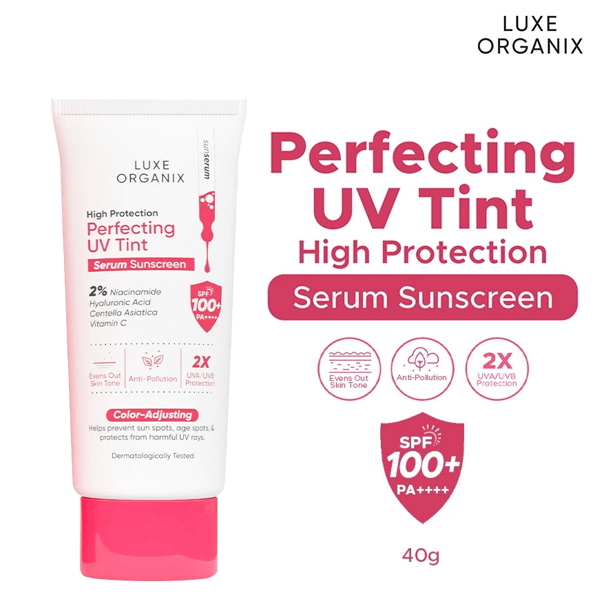 Luxe Organix Perfecting UV Tint Serum Sunscreen - 40g