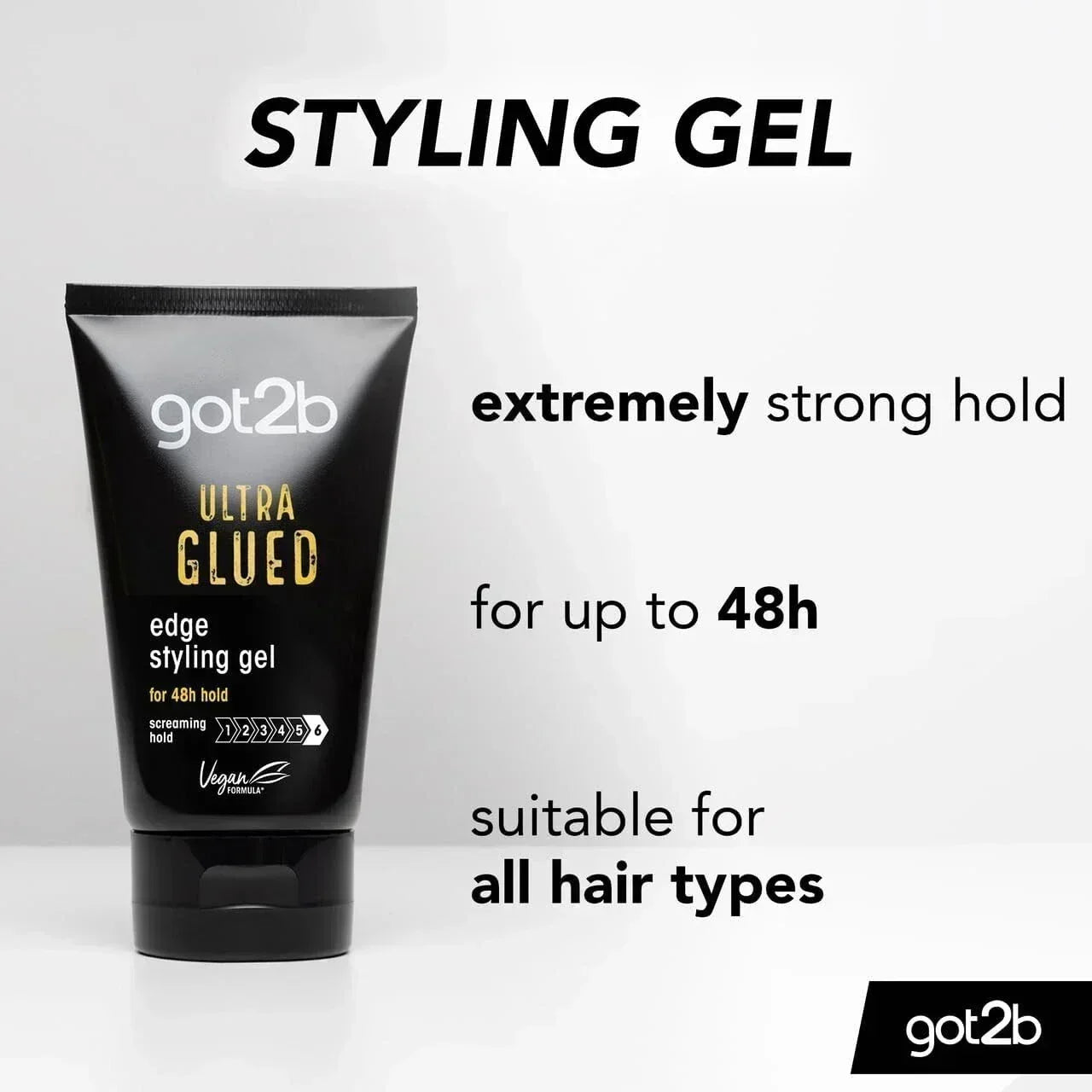 جل تصفيف الشعر Got2b Ultra Glued Edge - 150 مل