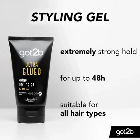 جل تصفيف الشعر Got2b Ultra Glued Edge - 150 مل