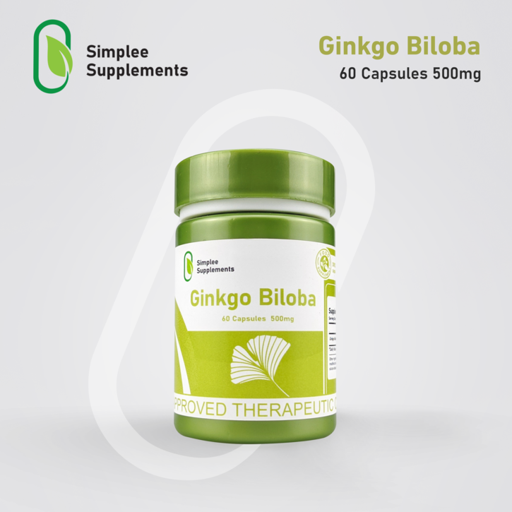 Simplee Ginkgo Biloba Caps - 60s